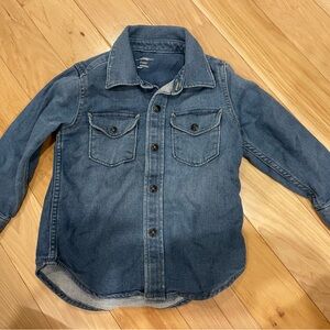 GAP Blue Kids Jean button-up